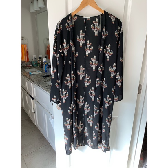 Peach Love California Other - Long flowy cactus duster
